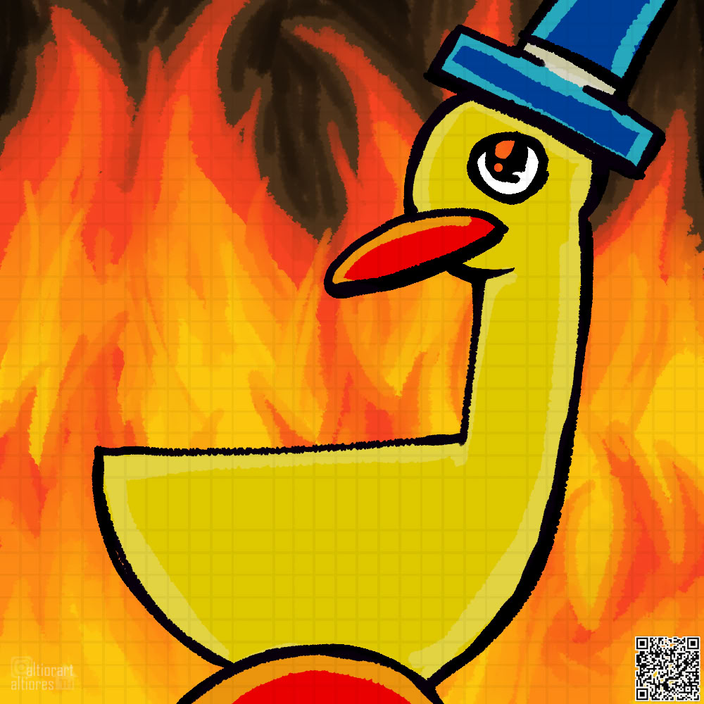 Abstract head artwork of a creature adoptable character